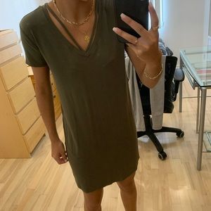 Green / Khaki Summer Dress